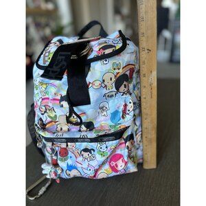 Lesportsac Tokidoki Collaboration Rucksack Backpack W Charm